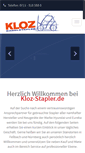 Mobile Screenshot of kloz-stapler.de